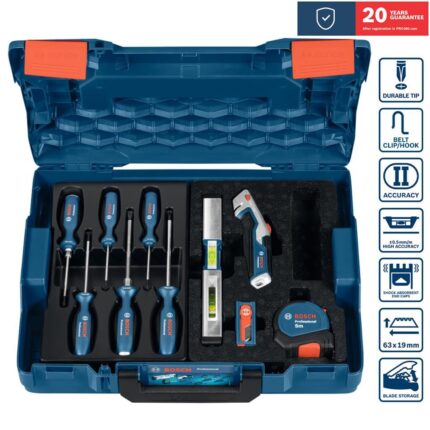 Bosch Profesyonel 19 Parça El Aletleri Seti