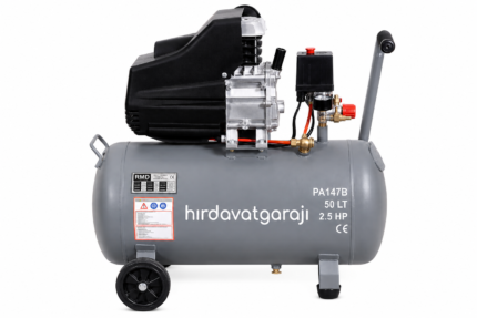 50 Lt 8 Bar 2 Hp Pistonlu Hava Kompresörü