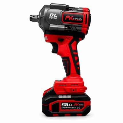 FK-FRİKO 1/2 Akülü Somun Sıkma ve Sökme Makinesi Çift Akülü 21V 4 Ah 650 Nm